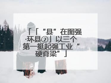 「“县”在图强·环县②」以三个第一挺起强工业“硬脊梁”