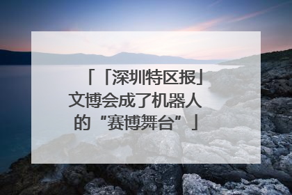 「深圳特区报」文博会成了机器人的“赛博舞台”