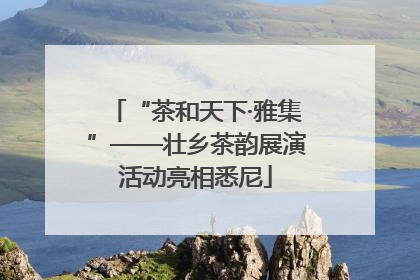 “茶和天下·雅集”——壮乡茶韵展演活动亮相悉尼