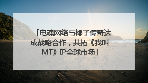 电魂网络与椰子传奇达成战略合作，共拓《我叫MT》IP全球市场