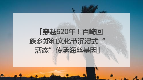 穿越620年！百崎回族乡郑和文化节沉浸式“活态”传承海丝基因