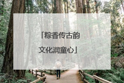 粽香传古韵 文化润童心