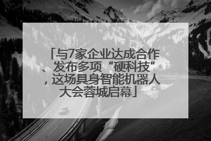 与7家企业达成合作、发布多项“硬科技”，这场具身智能机器人大会蓉城启幕