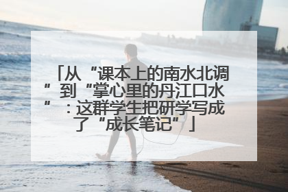 从“课本上的南水北调”到“掌心里的丹江口水”：这群学生把研学写成了“成长笔记”
