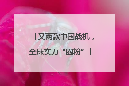 又两款中国战机，全球实力“圈粉”