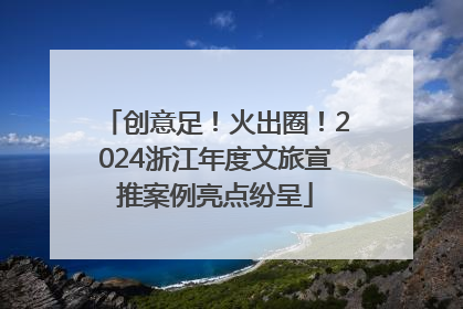 创意足！火出圈！2024浙江年度文旅宣推案例亮点纷呈