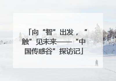 向“智”出发，“触”见未来——“中国传感谷”探访记
