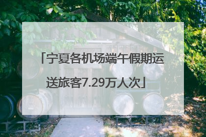 宁夏各机场端午假期运送旅客7.29万人次