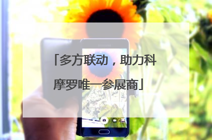 多方联动，助力科摩罗唯一参展商