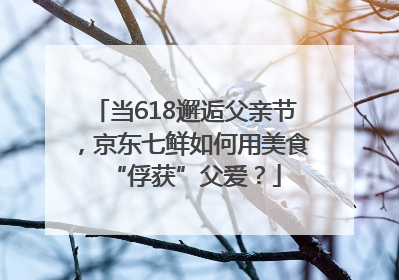 当618邂逅父亲节，京东七鲜如何用美食“俘获”父爱？