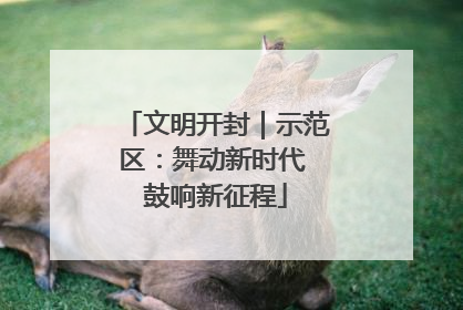 文明开封｜示范区：舞动新时代 鼓响新征程