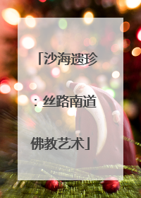 沙海遗珍：丝路南道佛教艺术