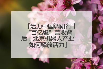 活力中国调研行丨 “百亿级”营收背后，北京机器人产业如何释放活力