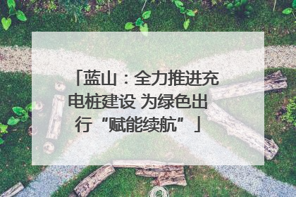 蓝山：全力推进充电桩建设 为绿色出行“赋能续航”