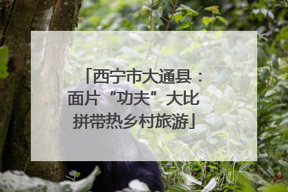 西宁市大通县：面片“功夫”大比拼带热乡村旅游