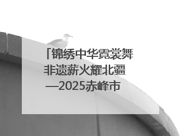 锦绣中华霓裳舞 非遗薪火耀北疆—2025赤峰市“文化和自然遗产日”非遗宣传展示活动纪实