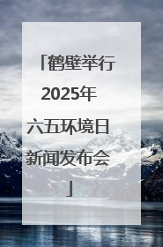 鹤壁举行2025年六五环境日新闻发布会