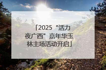2025“活力夜广西”嘉年华玉林主场活动开启